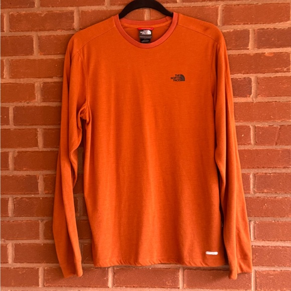 The North Face Other - The North Face Vapor Wick Orange Long Sleeve Tee